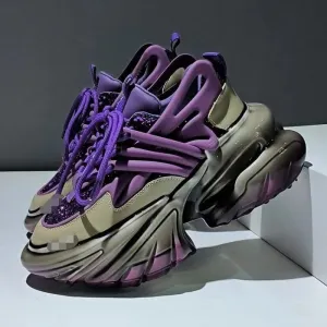 Color Platform Running Shoes