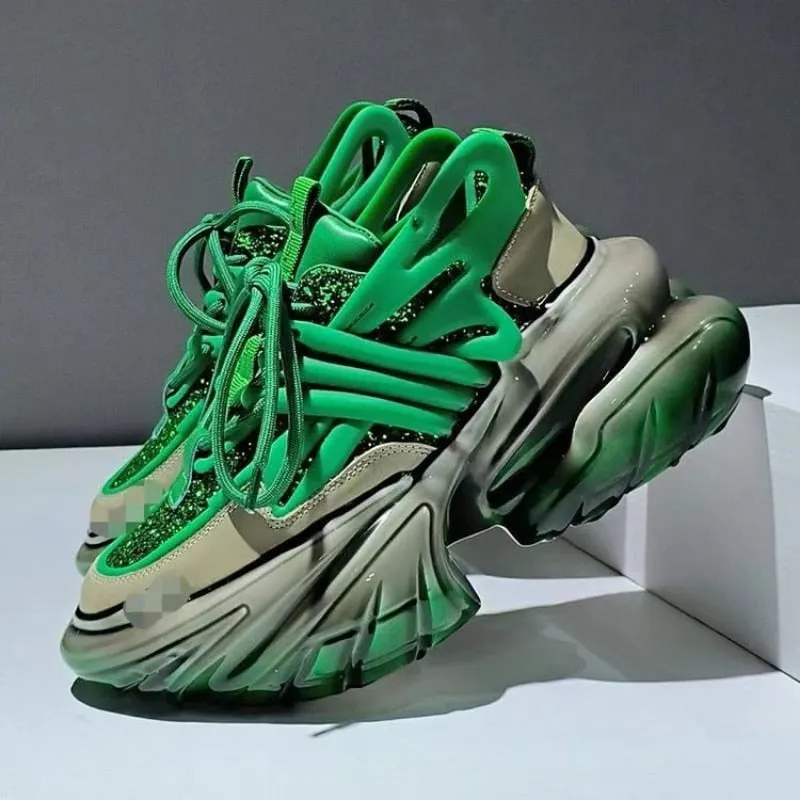 Color Platform Running Shoes