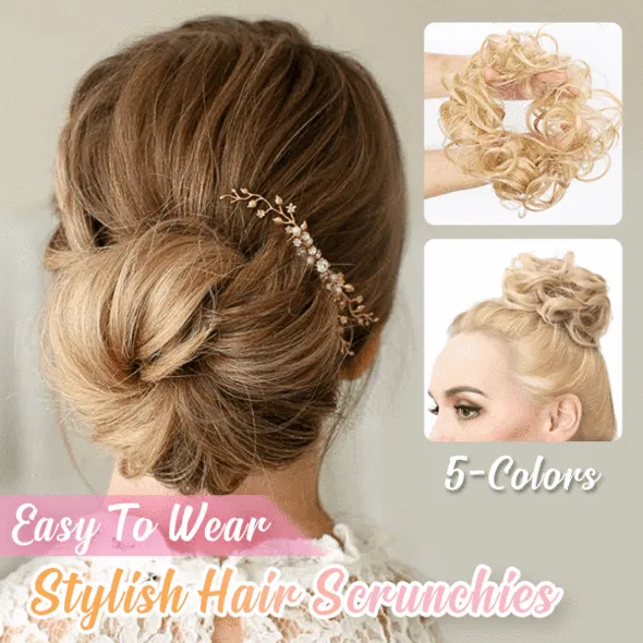 Easy-To-Wear Stylish Hair Scrunchies