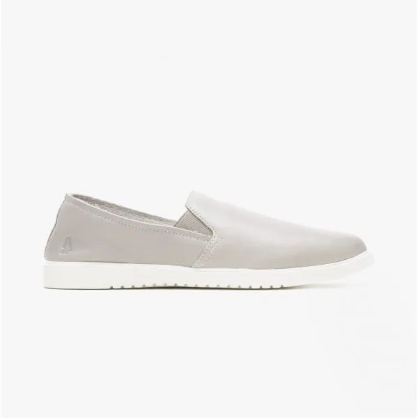 EVERYDAY Ladies Leather Casual Shoes Grey