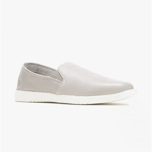 EVERYDAY Ladies Leather Casual Shoes Grey