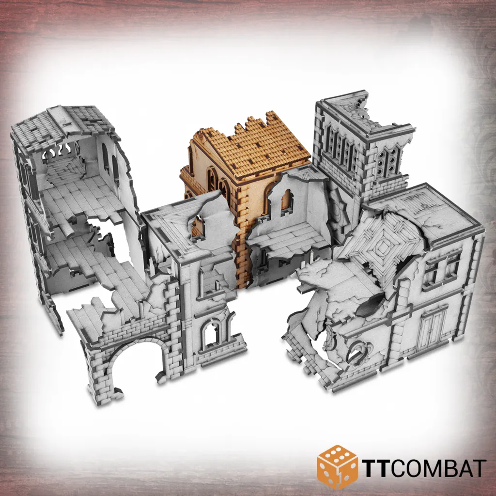 Ruined Modular Casa Doppia Perina - Streets Of Venice