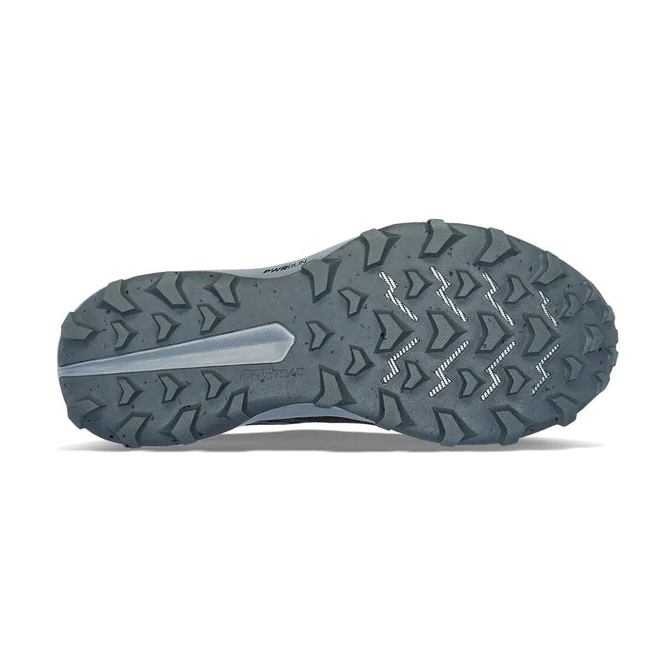 Saucony Women's Peregrine 14 Wide Black/Carbon