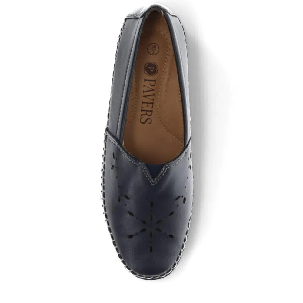 Slip-On Leather Moccasins - NAP39015 / 326 159