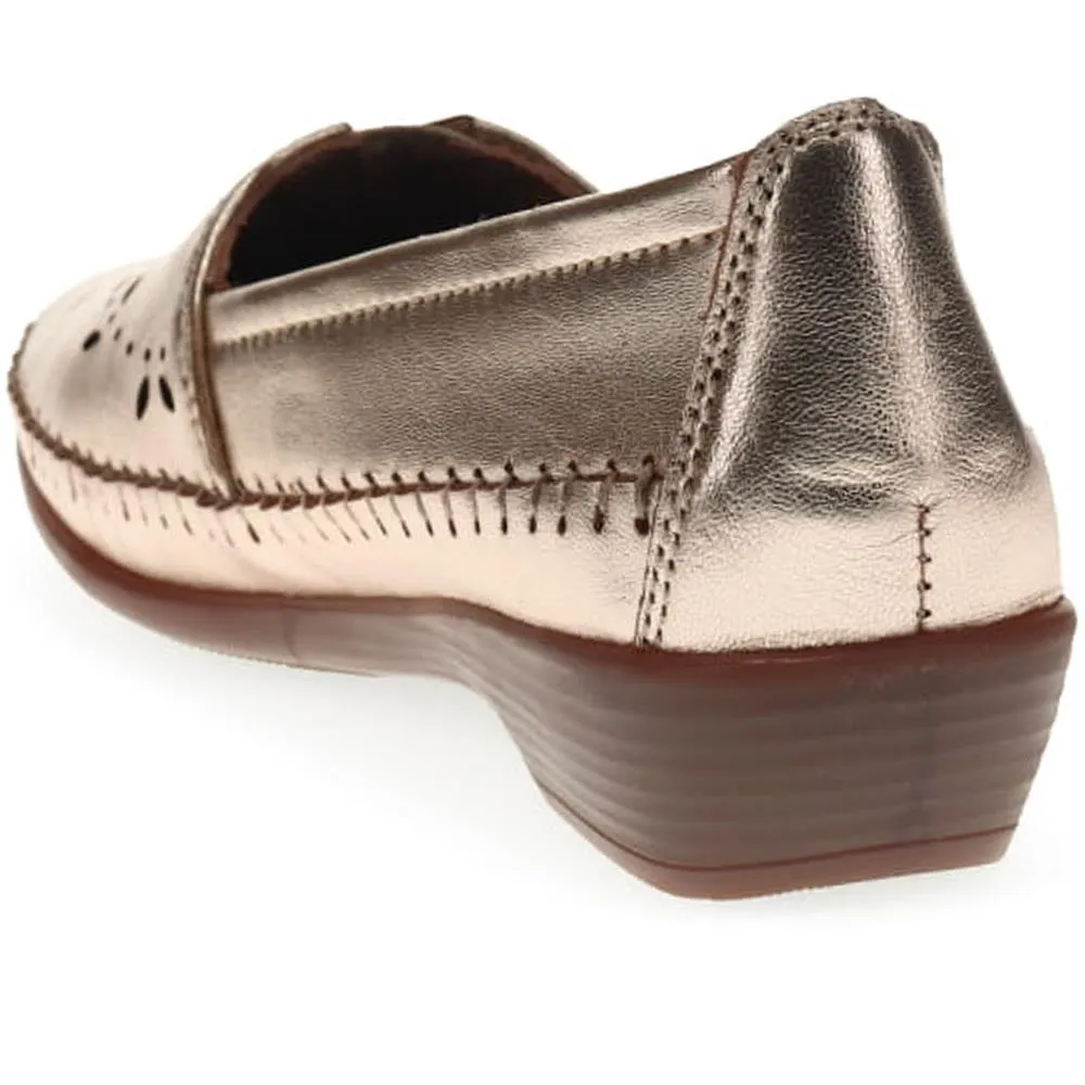 Slip-On Leather Moccasins - NAP39015 / 326 159